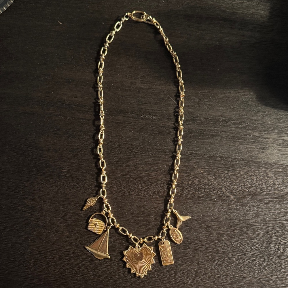 Coastal Caviar Nantucket charm necklace new